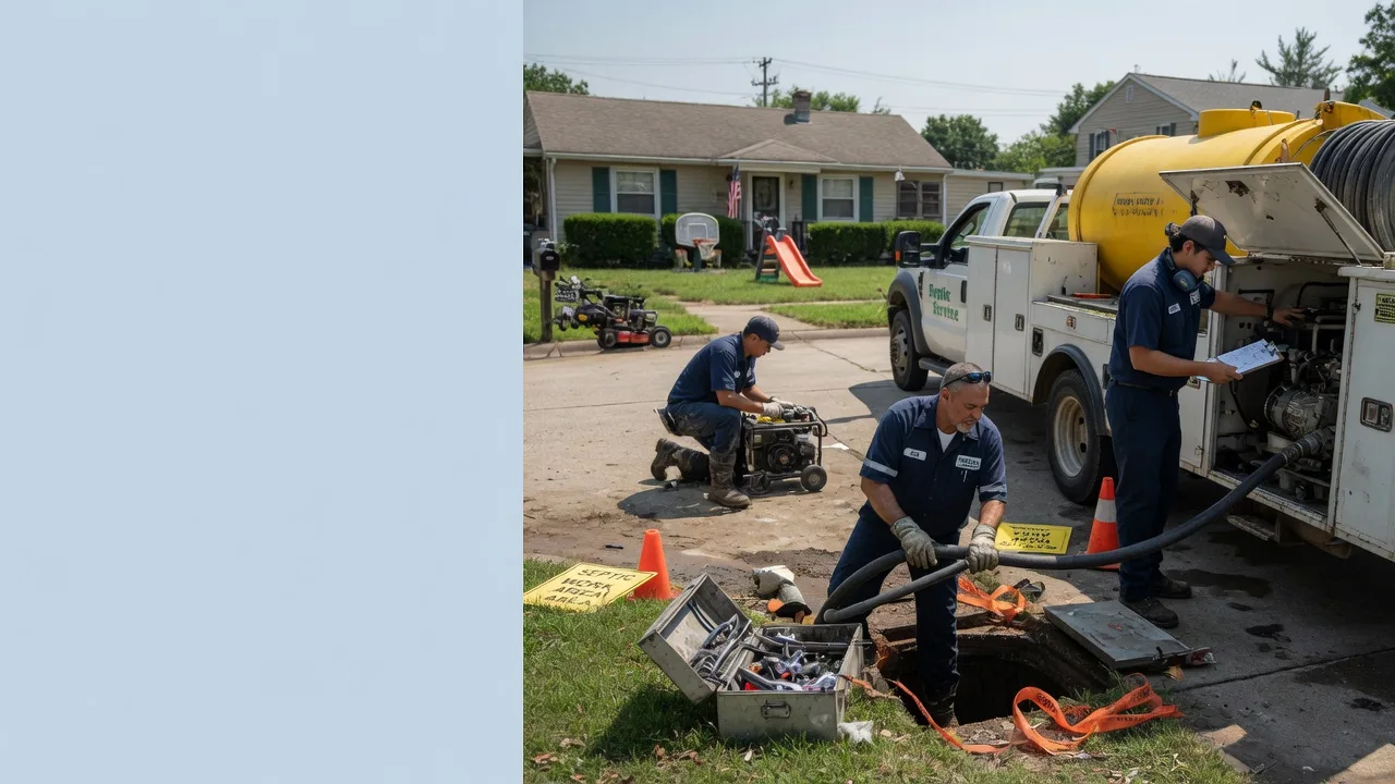 Septic Tank Pumping in Leonia, NJ near me